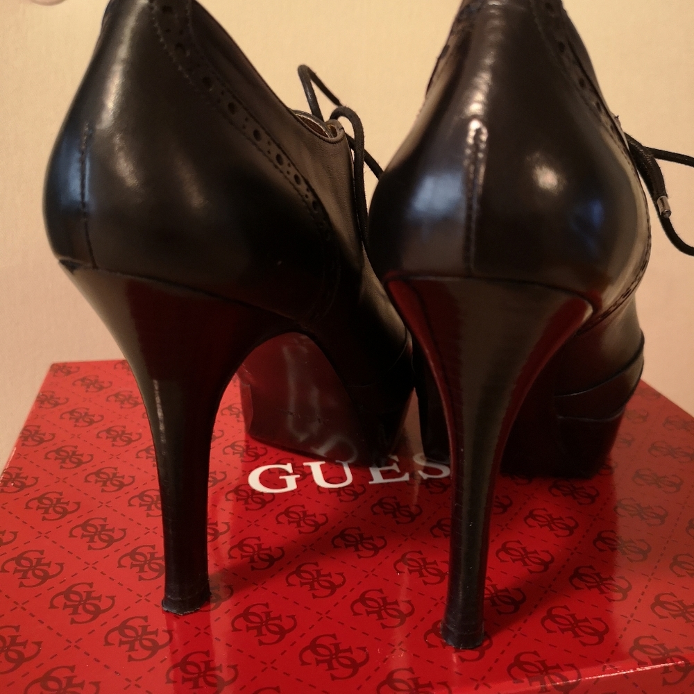 Guess black lace up platform shoes - Picture 14 of 14